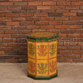 Traditional Motif Hand Painted Trunk | Lucky Furniture & Handicrafts.
