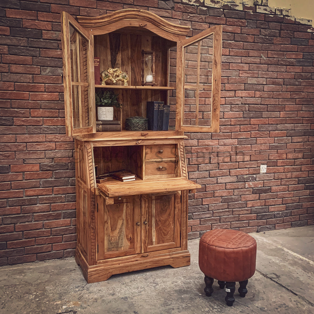 Victorian Multipurpose Glass Cabinet | Lucky Furniture & Handicrafts.