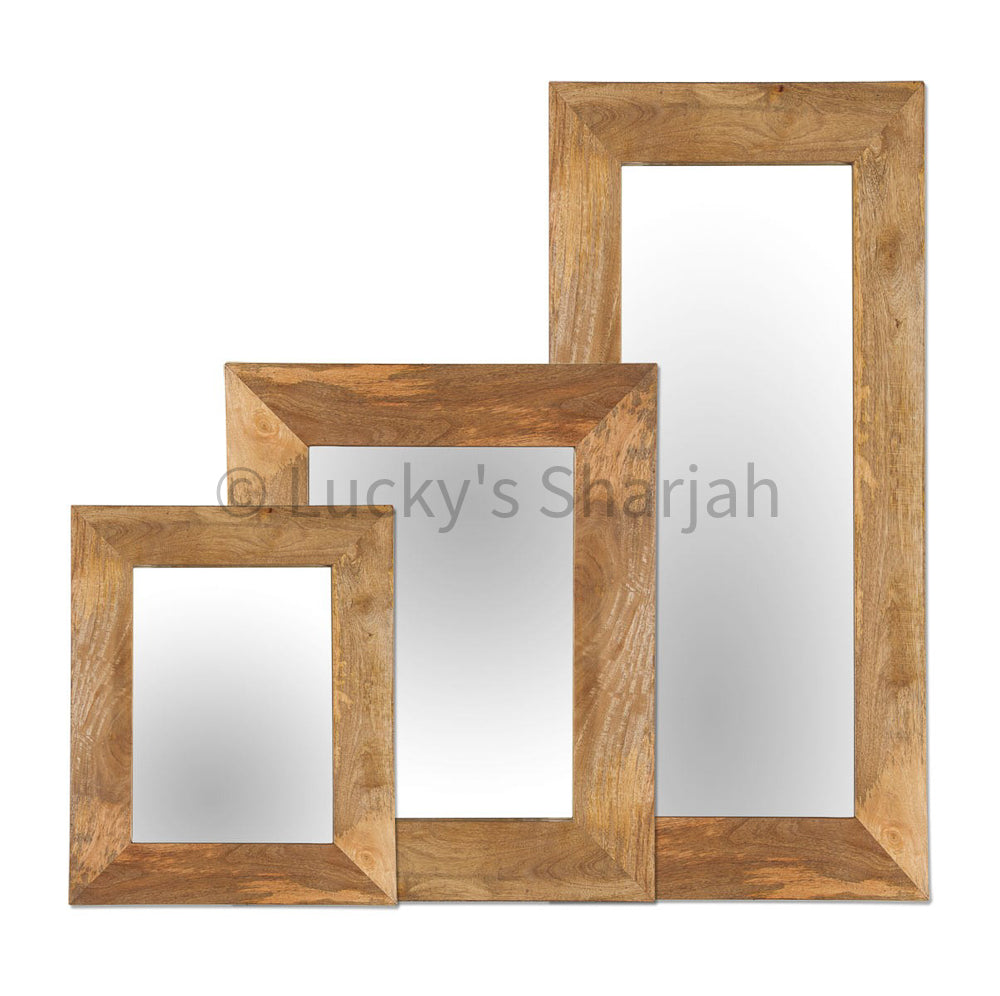 Mango wood mirror frame | Lucky Furniture & Handicrafts.