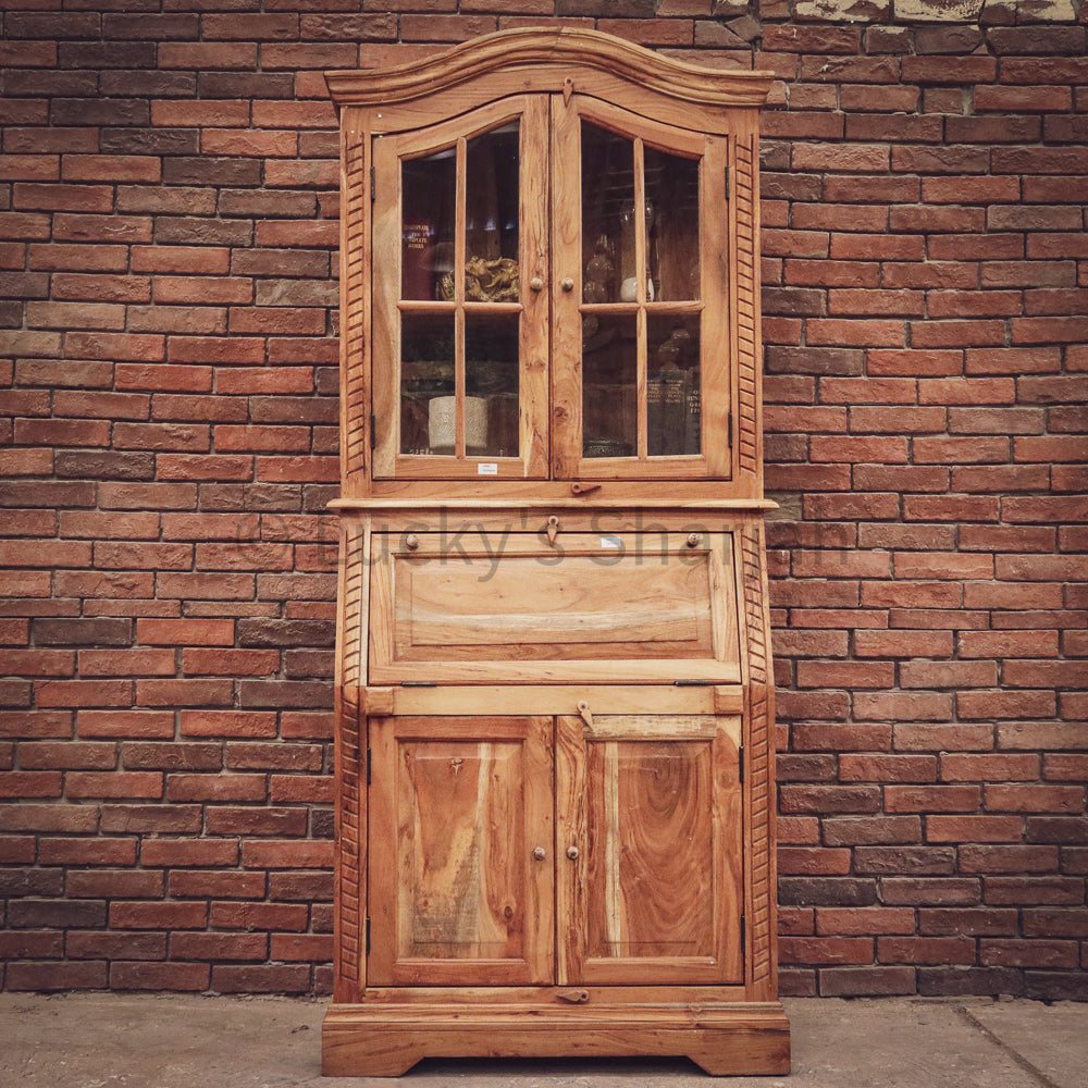 Victorian Multipurpose Glass Cabinet | Lucky Furniture & Handicrafts.