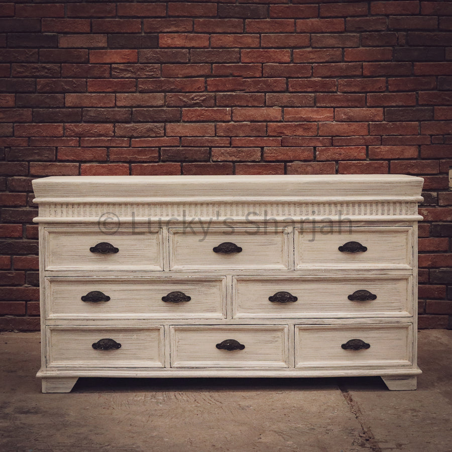 Love Collection Classic Victorian Draw chest | Lucky Furniture & Handicrafts.