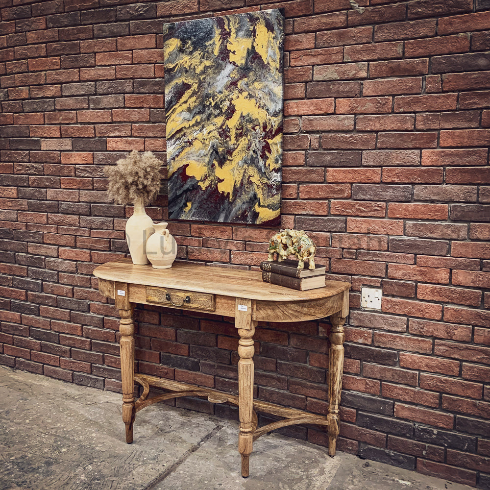 Classic Royal Victorian Console 1 draw | Lucky Furniture & Handicrafts.