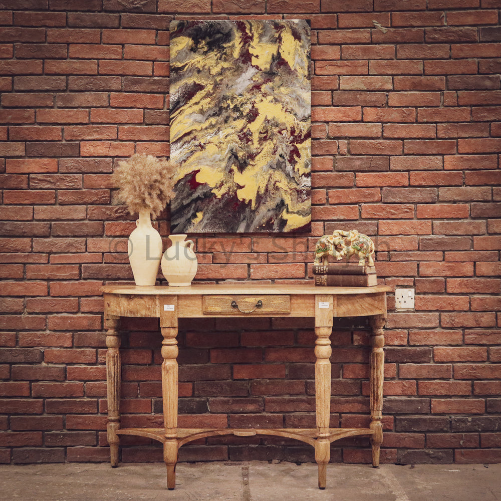 Classic Royal Victorian Console 1 draw | Lucky Furniture & Handicrafts.