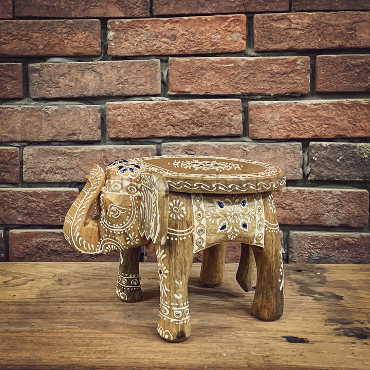 Elephant decor table | Lucky Furniture & Handicrafts.