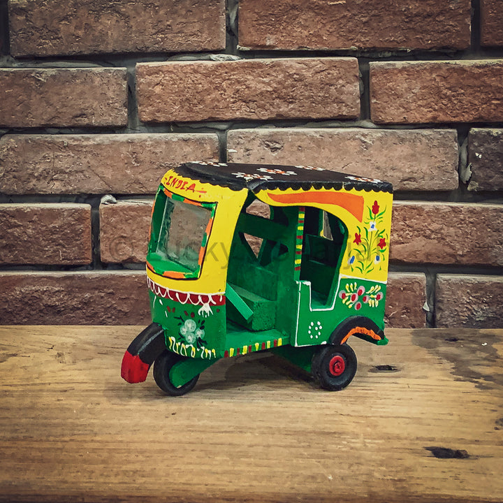 Handpainted Rickshaw Decor | Lucky Furniture & Handicrafts.