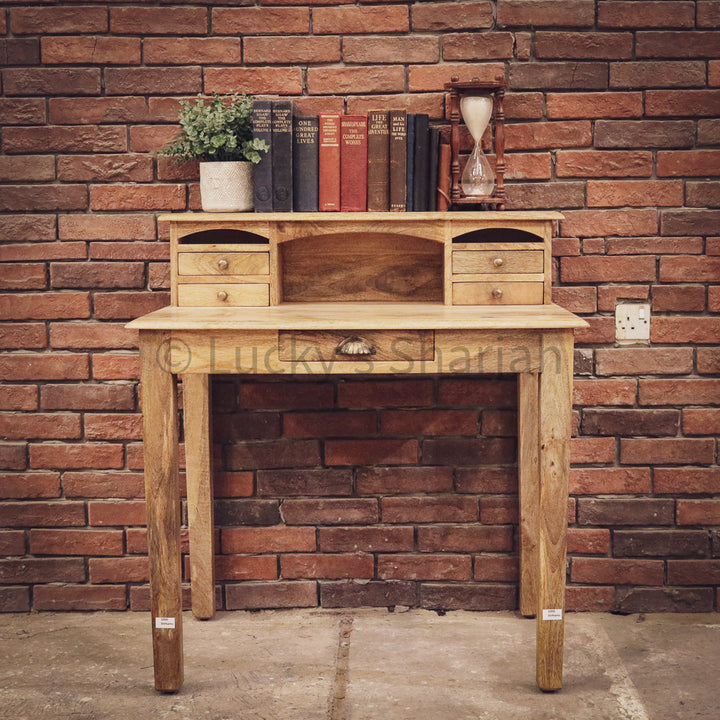 High Back Classic desk with 5 draw | Lucky Furniture & Handicrafts.