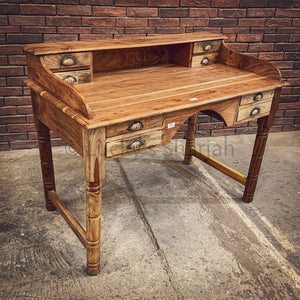 Classic 8 draw Desk | Lucky Furniture & Handicrafts.