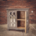 Grey Wash Geometric Sideboard | Lucky Furniture & Handicrafts.