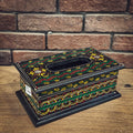 Handpainted Tissue Box | Lucky Furniture & Handicrafts.