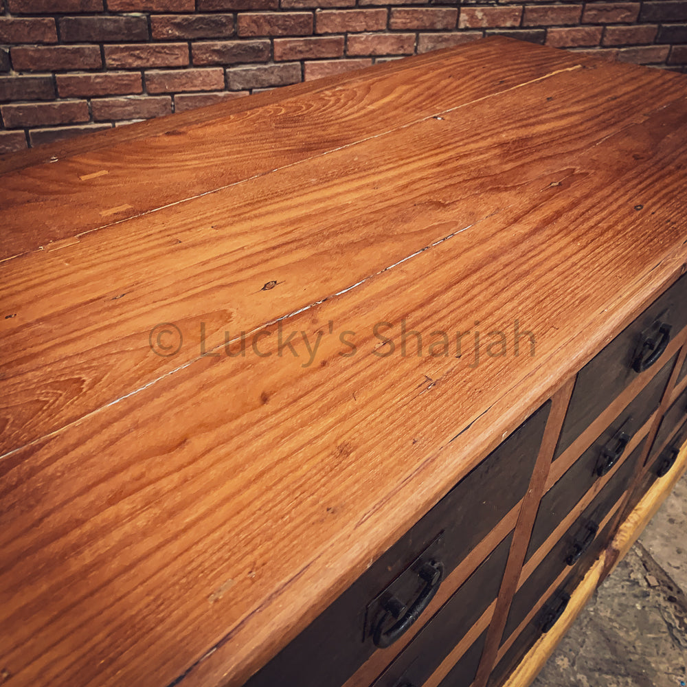 Vintage Postmaster Organization Drawchest | Lucky Furniture & Handicrafts.