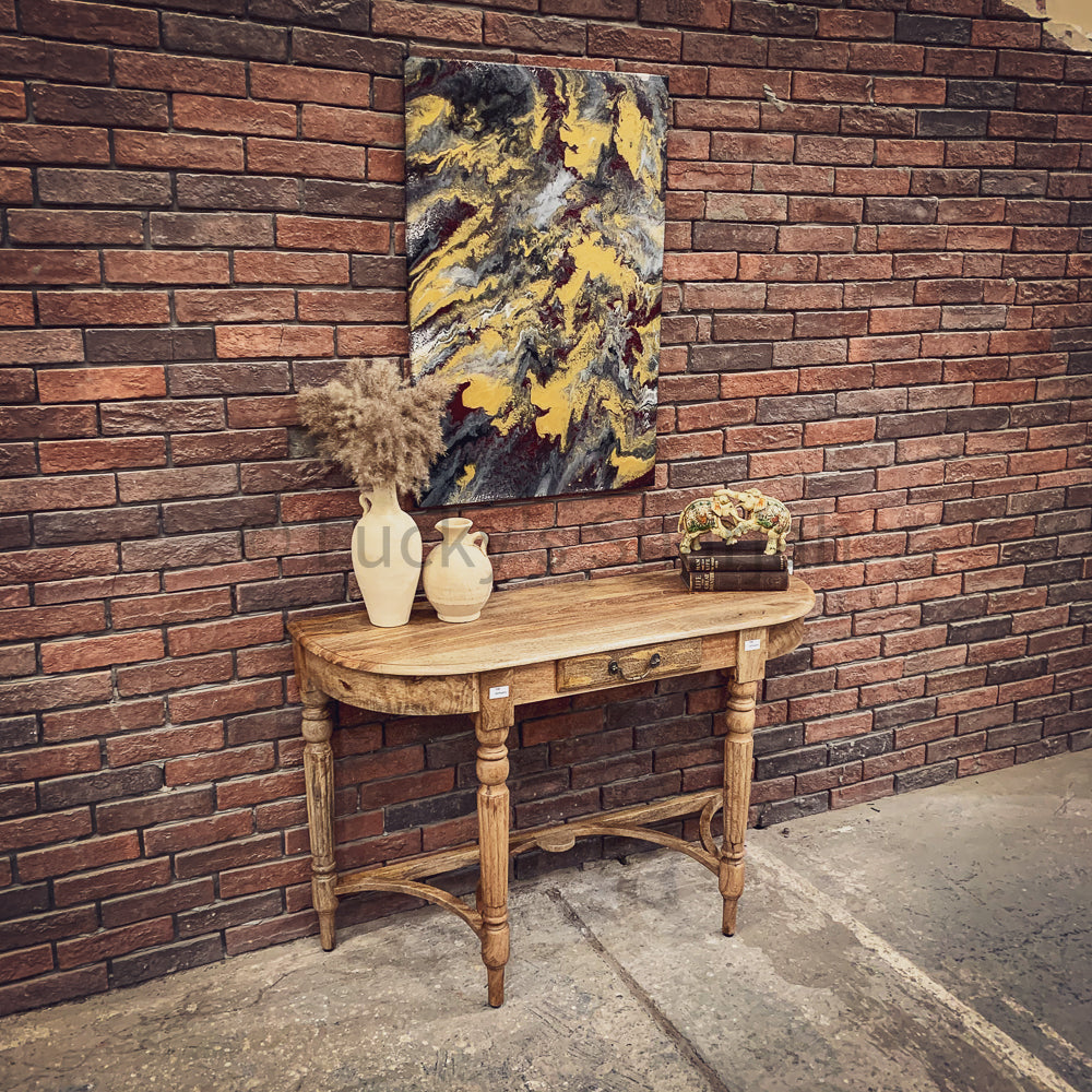Classic Royal Victorian Console 1 draw | Lucky Furniture & Handicrafts.
