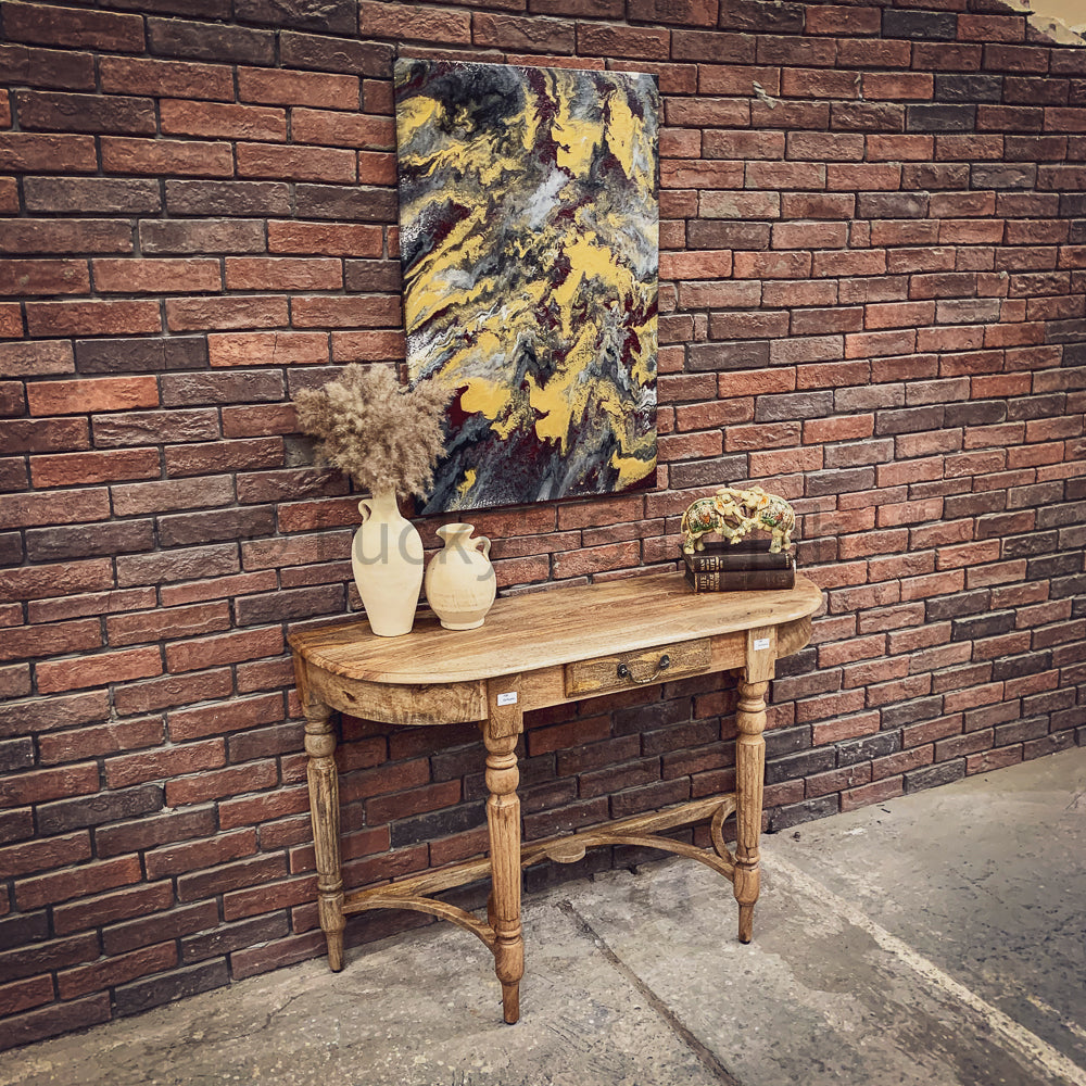 Classic Royal Victorian Console 1 draw | Lucky Furniture & Handicrafts.