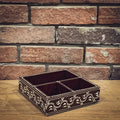 Handpainted sectional tray | Lucky Furniture & Handicrafts.