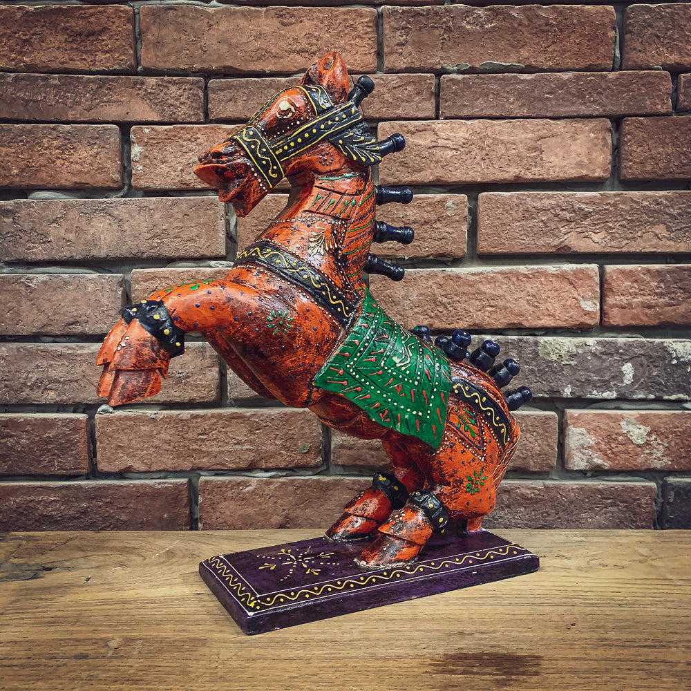 Horse Handpainted Decor | Lucky Furniture & Handicrafts.
