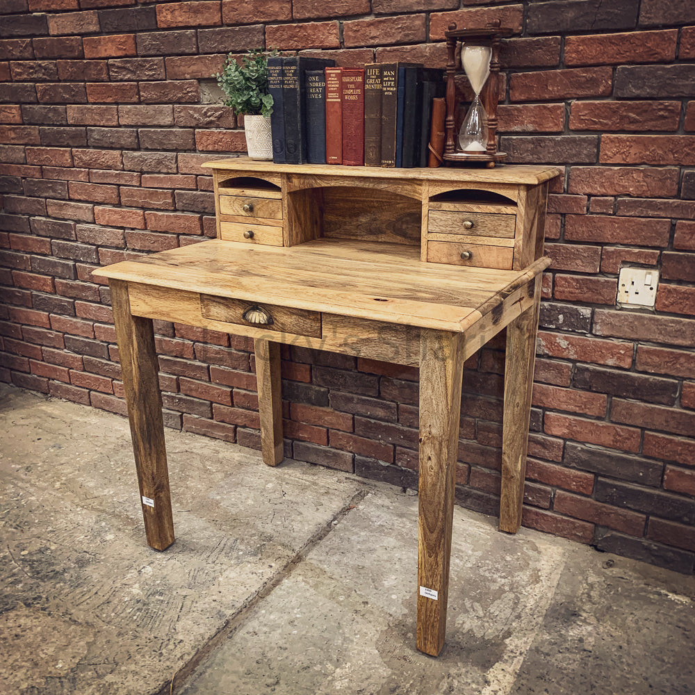 High Back Classic desk with 5 draw | Lucky Furniture & Handicrafts.