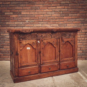 Teak wood vintage sideboard | Lucky Furniture & Handicrafts.