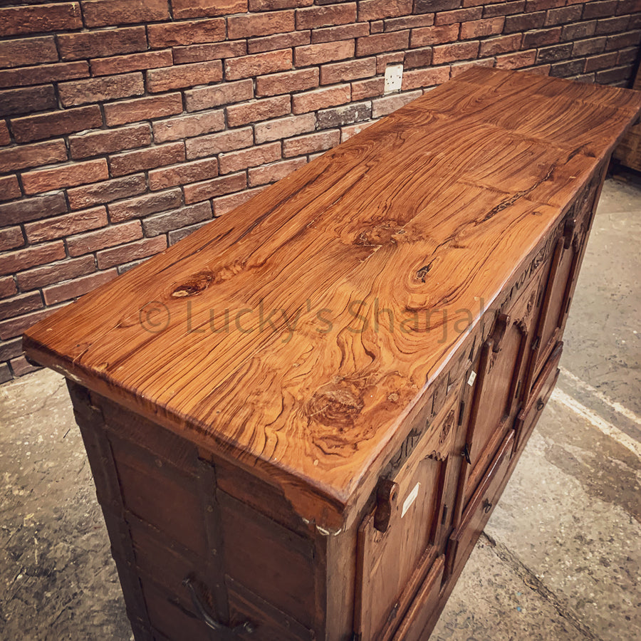 Teak wood vintage sideboard | Lucky Furniture & Handicrafts.