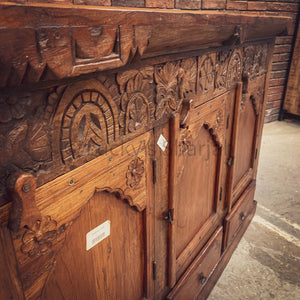 Teak wood vintage sideboard | Lucky Furniture & Handicrafts.