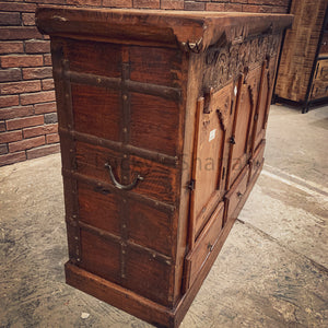 Teak wood vintage sideboard | Lucky Furniture & Handicrafts.