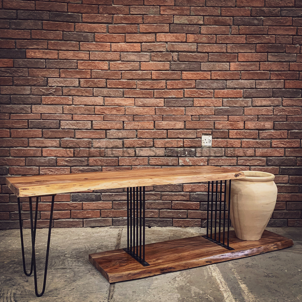 Industrial Minimalist bench | Lucky Furniture & Handicrafts.