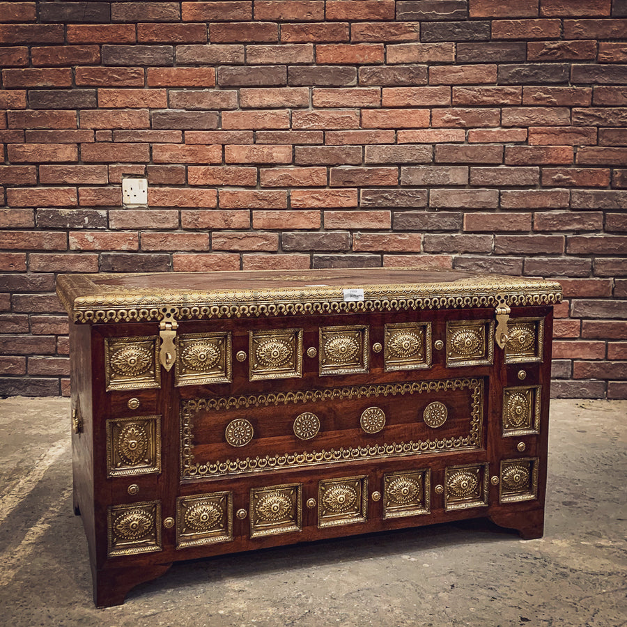 Brass regular panel box | Lucky Furniture & Handicrafts.