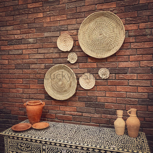 Boho Wall Decor Plates Set | Lucky Furniture & Handicrafts.