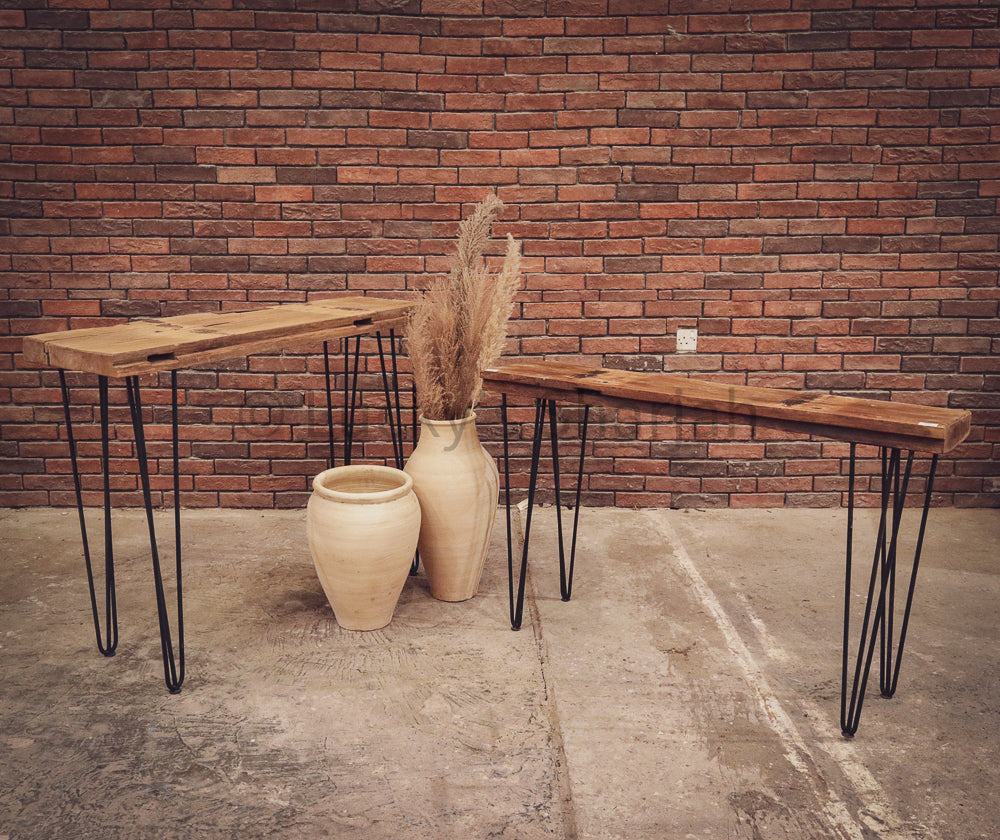 Minimalist Teak Console | Lucky Furniture & Handicrafts.