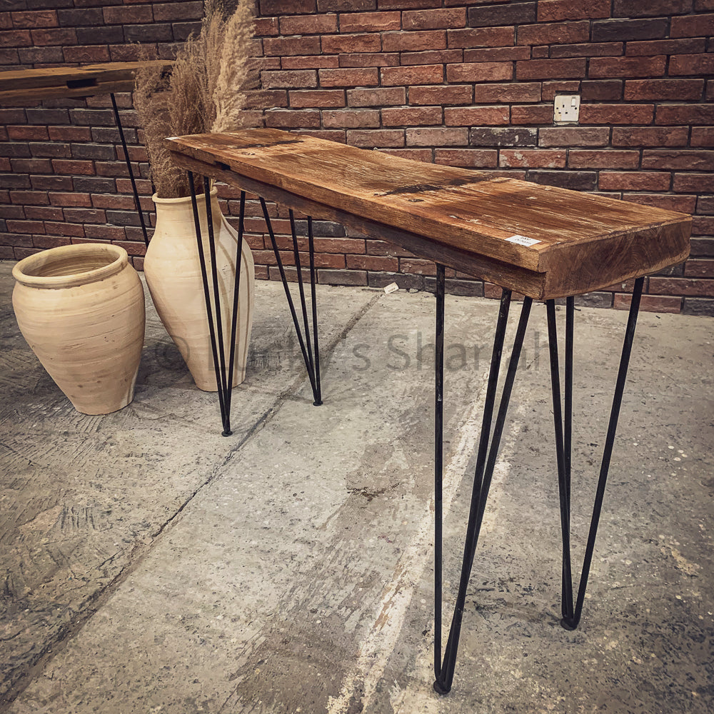 Minimalist Teak Console | Lucky Furniture & Handicrafts.