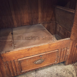 Vintage Teak Cabinet with "hidden" storage | Lucky Furniture & Handicrafts.
