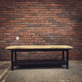 Minimalist Mango wood tv stand with shelf | Lucky Furniture & Handicrafts.