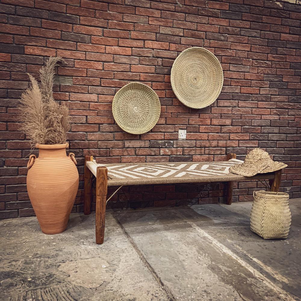 Multicolor Charpie Bench | Lucky Furniture & Handicrafts.