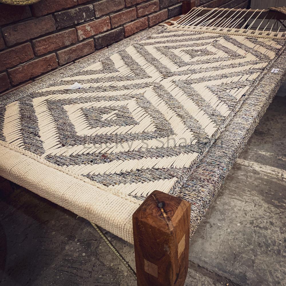 Multicolor Charpie Bench | Lucky Furniture & Handicrafts.