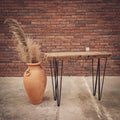 Aged Teak Minimalist console | Lucky Furniture & Handicrafts.
