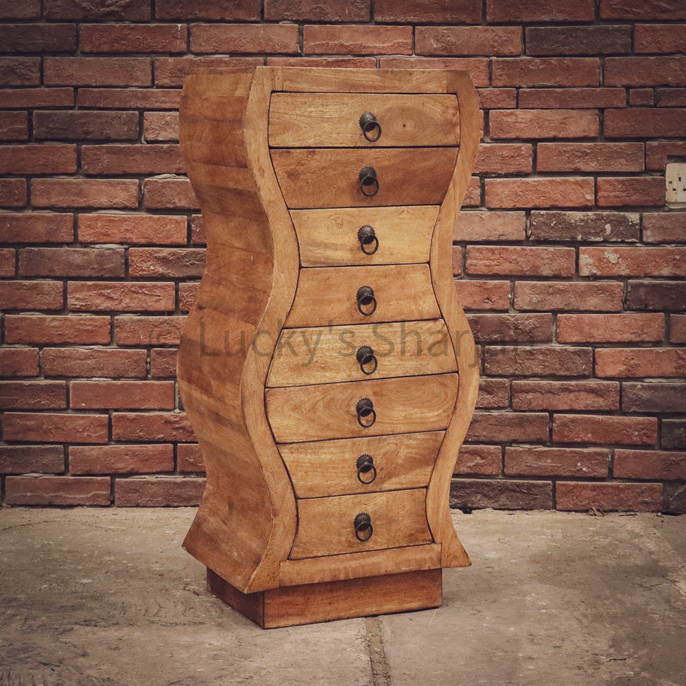 Classic Tall boy drawchest | Lucky Furniture & Handicrafts.