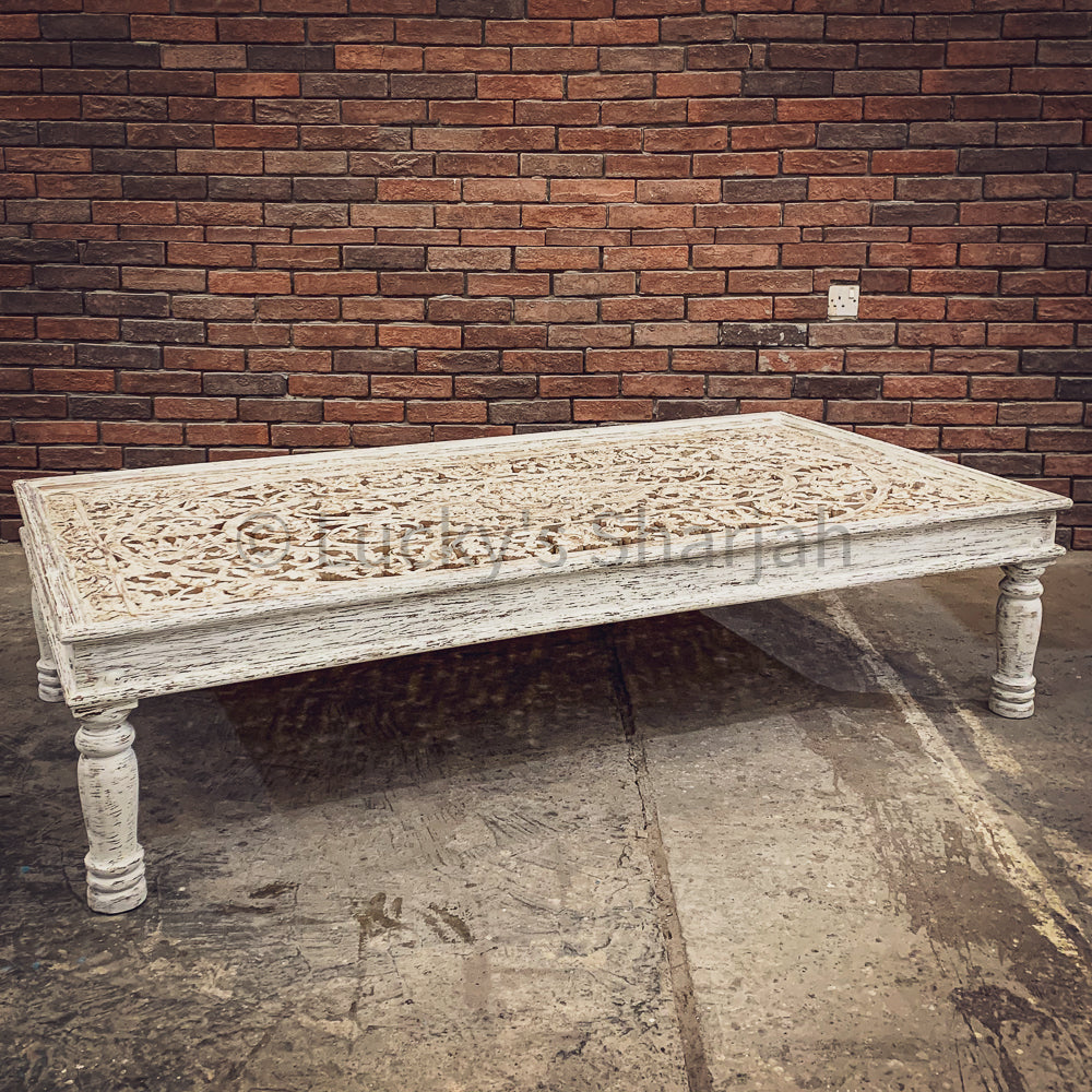 Carved panel coffee table | Lucky Furniture & Handicrafts.
