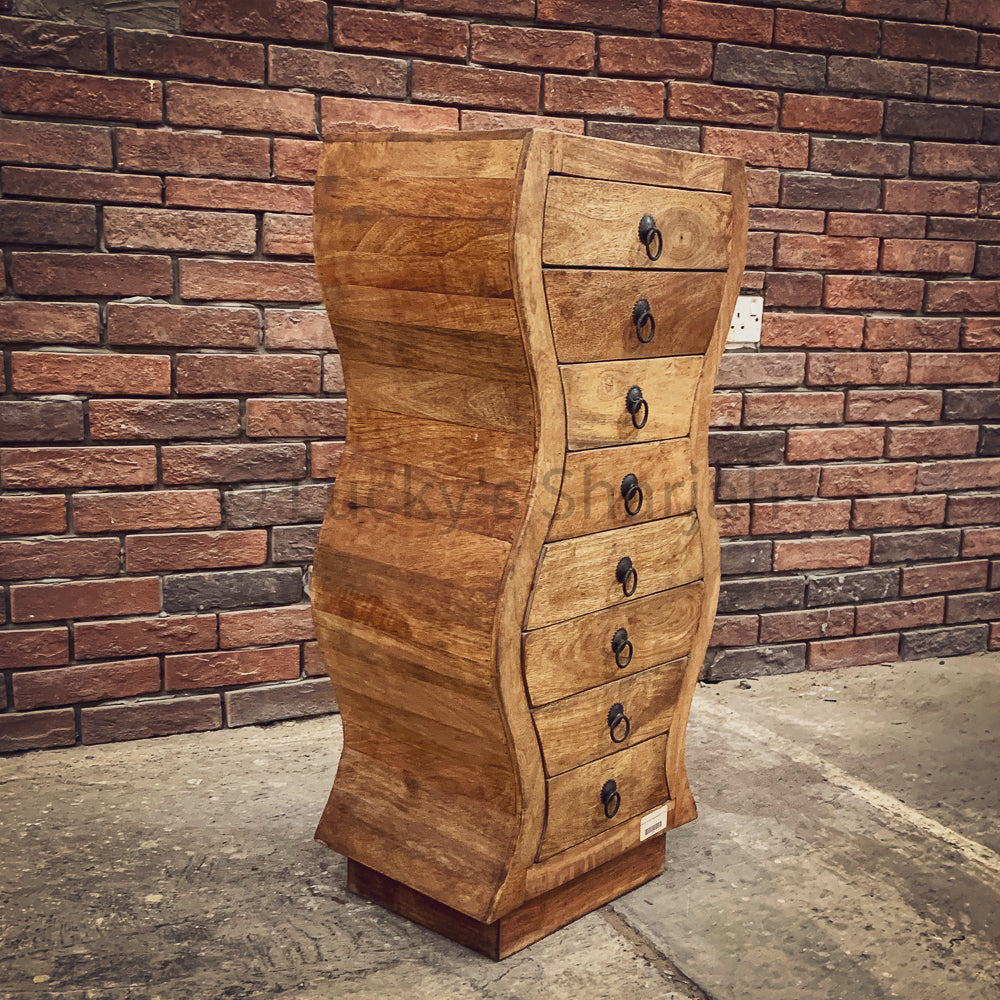 Classic Tall boy drawchest | Lucky Furniture & Handicrafts.
