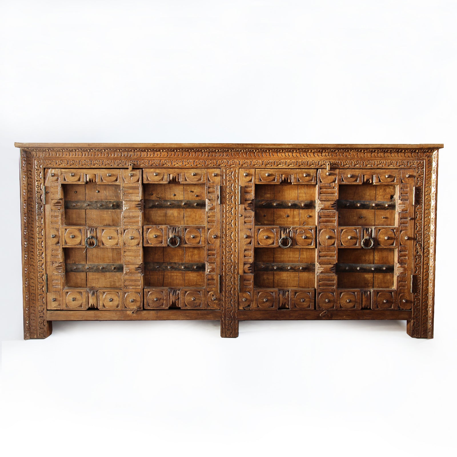 Gujrati 4 Door Sideboard | Lucky Furniture & Handicrafts.