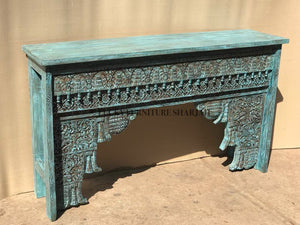 Boho Carved Console | Lucky Furniture & Handicrafts.