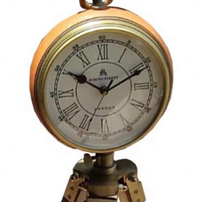Tripod Antique Design Clock | Lucky Furniture & Handicrafts.