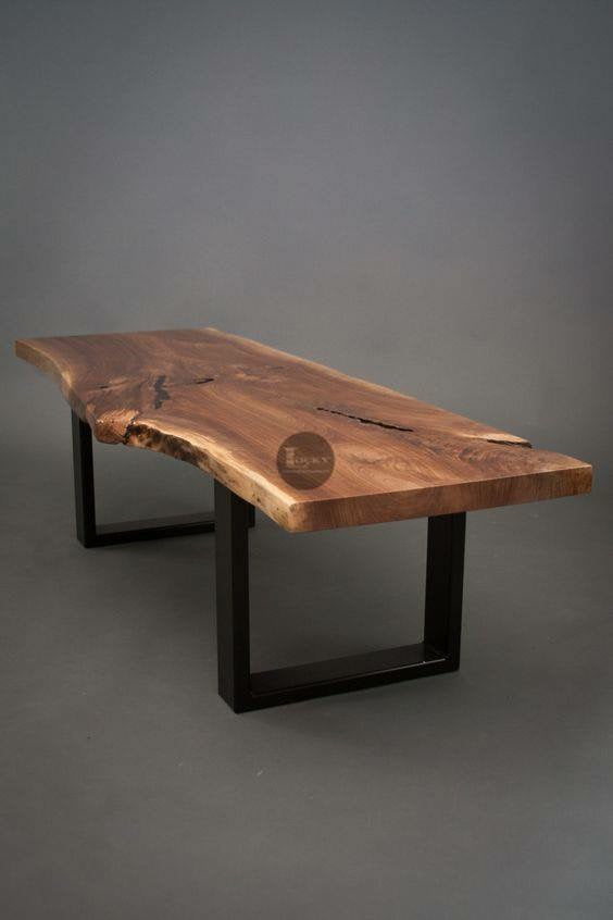 Live Edge Coffee Table | Lucky Furniture & Handicrafts.