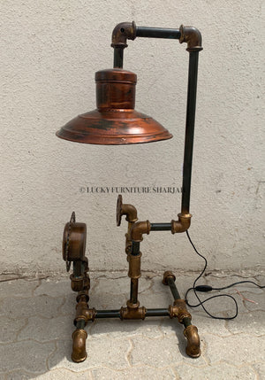 Industrial Design Table Lamp | Lucky Furniture & Handicrafts.